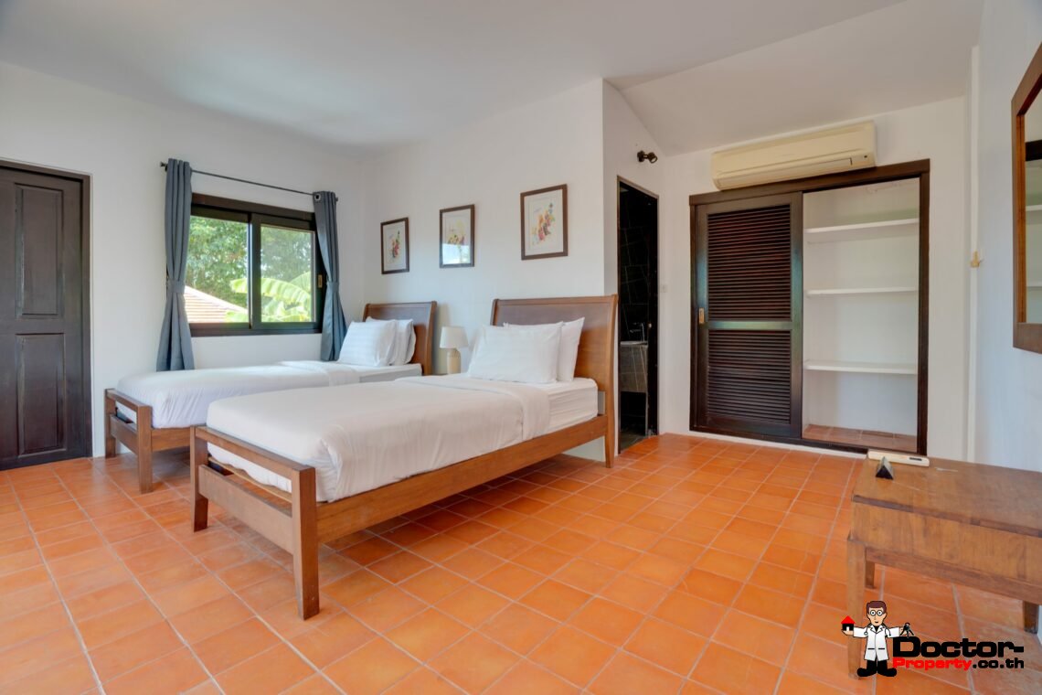 3 Bedroom Garden Villa with Pool in Choeng Mon, Koh Samui – For Sale